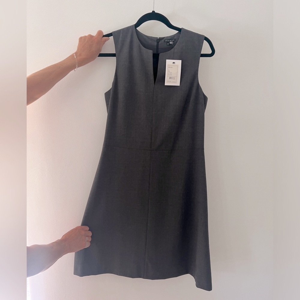 Theory Grey Dress NWT Miyani